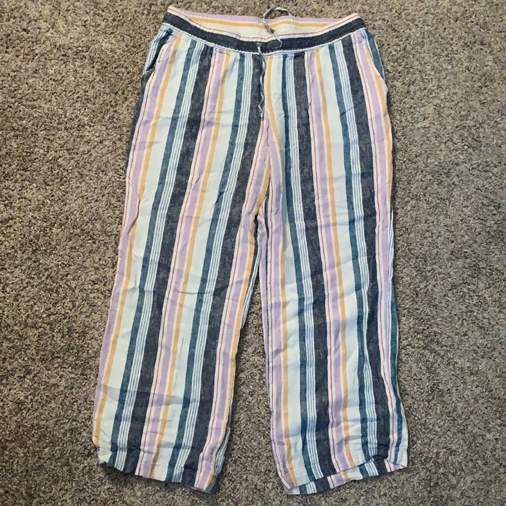 Flowy pant - colorful stripe